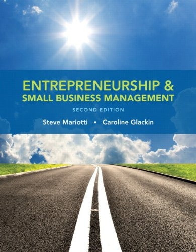 Entrepreneurship and Small Business Management (2nd Edition)