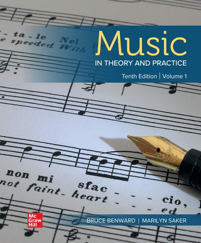 Music in Theory and Practice Volume 1 (10th Edition)