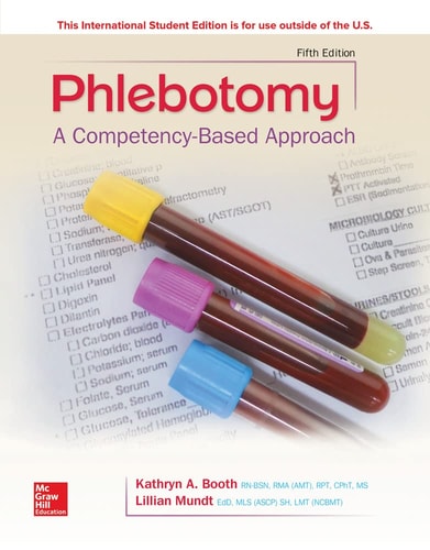 ISE Phlebotomy: a Competency Based Approach (5th Edition)
