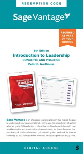 Sage Vantage: Introduction to Leadership: Concepts and Practice (6th Edition)