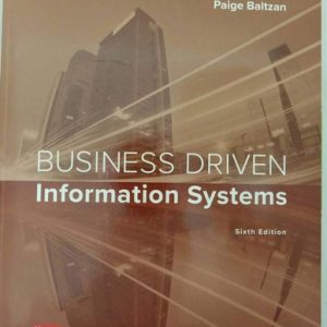 Business Driven Information Systems (6th Edition)