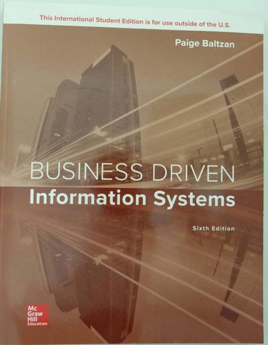 Business Driven Information Systems (6th Edition)