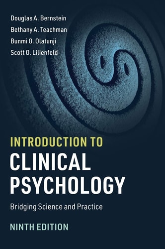 Introduction to Clinical Psychology (Bridging Science and Practice) (9th Edition)