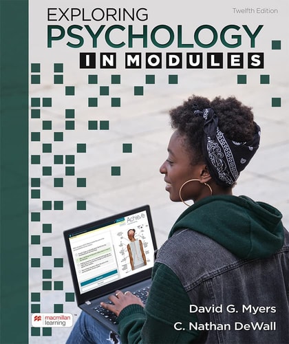 Exploring Psychology in Modules (12th Edition)