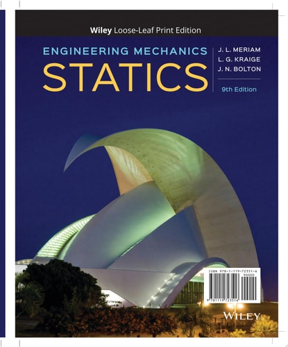 Engineering Mechanics Statics (9th Edition)