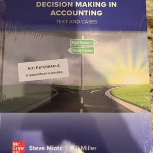 Ethical Obligations and Decision Making in Accounting: Text and Cases (6th Edition)