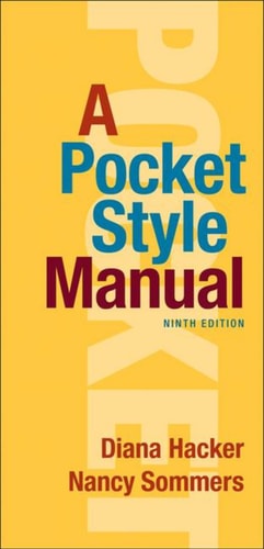 A Pocket Style Manual (9th Edition)