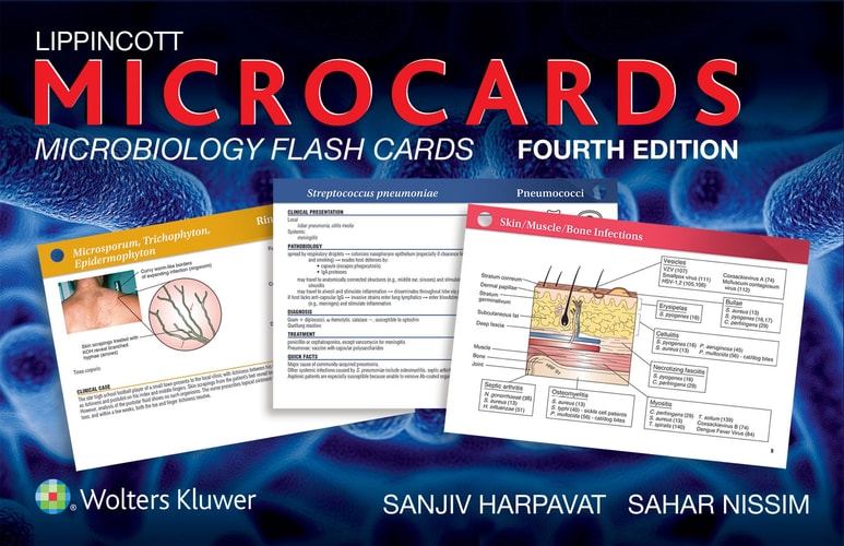 Lippincott Microcards: Microbiology Flash Cards (4th Edition)