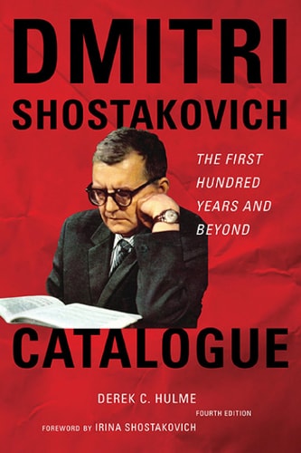 Dmitri Shostakovich Catalogue (4th Edition)