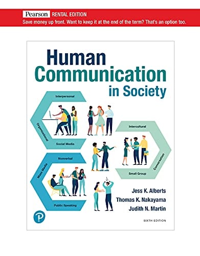 Human Communication in Society (6th Edition)