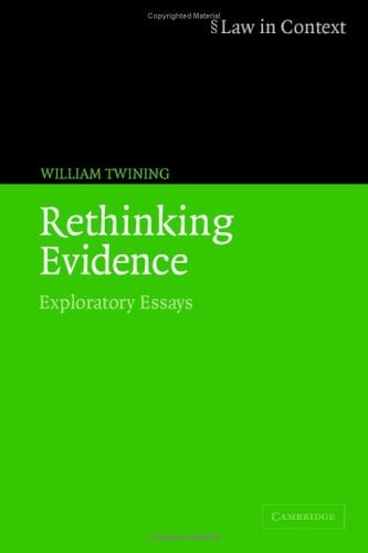 Rethinking Evidence (Exploratory Essays) (2nd Edition)