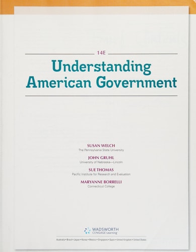 Understanding American Government (14th Edition)