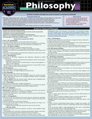 Philosophy (a QuickStudy Digital Reference Guide) (2nd Edition)
