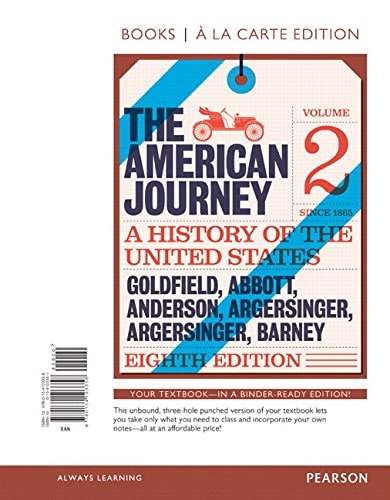 The American Journey (8th Edition)