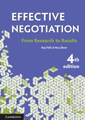 Effective Negotiation (From Research to Results) (4th Edition)
