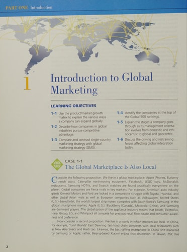 Global Marketing (9th Edition)