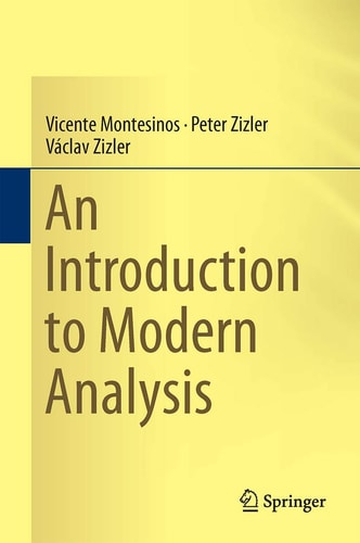 An Introduction to Modern Analysis (2015th Edition)