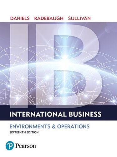 International Business Environments & Operations (16th Edition)
