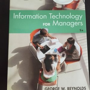 Information Technology for Managers (2nd Edition)