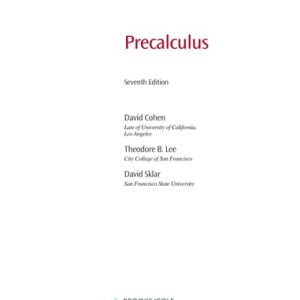 Precalculus (7th Edition)