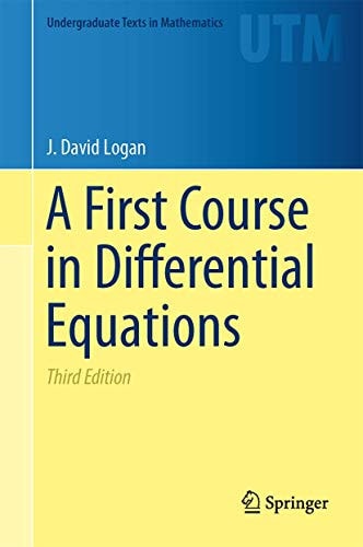 A First Course in Differential Equations (3rd Edition)