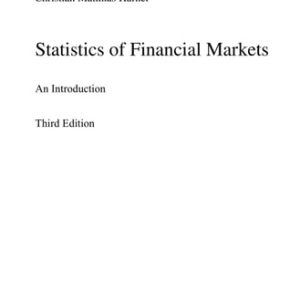 Statistics of Financial Markets (An Introduction) (3rd Edition)