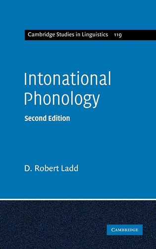 Intonational Phonology (2nd Edition)