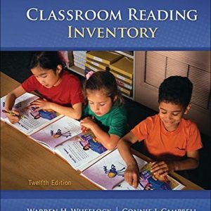 Classroom Reading Inventory (12th Edition)