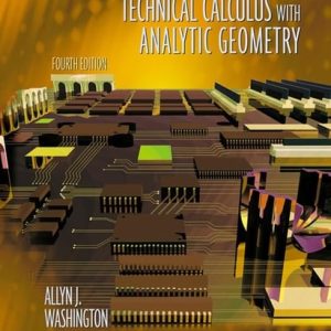 Technical Calculus with Analytic Geometry (4th Edition)