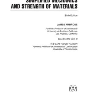 Simplified Mechanics and Strength of Materials (6th Edition)