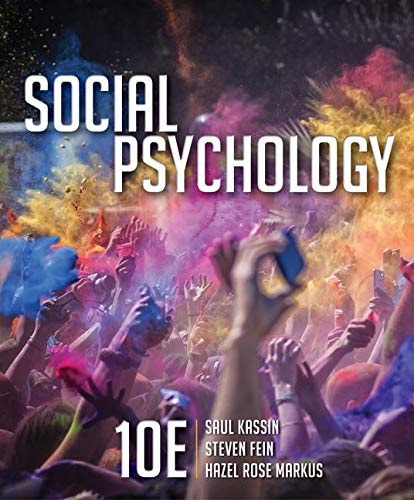 Social Psychology (10th Edition)
