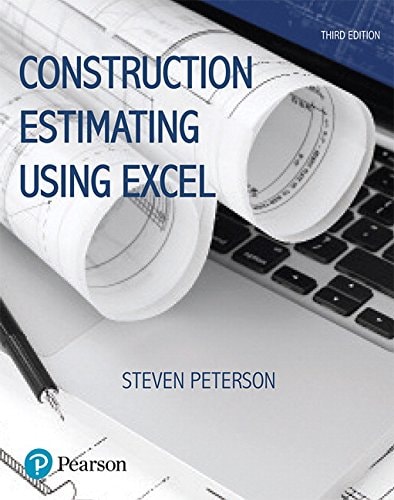 Construction Estimating Using Excel (3rd Edition)