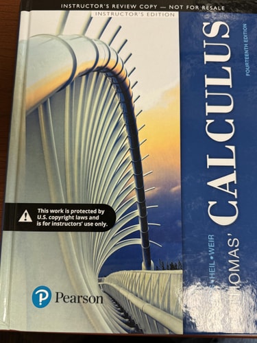 Thomas' Calculus (14th Edition)