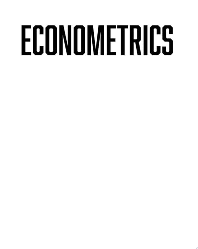 Econometrics (1st Edition)