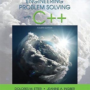 Engineering Problem Solving with C++ (4th Edition)