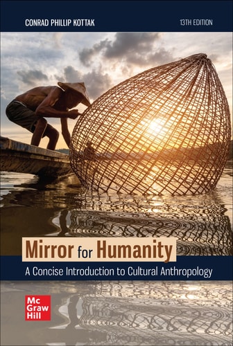 Mirror for Humanity A Concise Introduction to Cultural Anthropology (13th Edition)