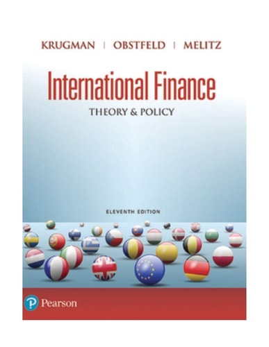 International Finance: Theory and Policy (11th Edition)