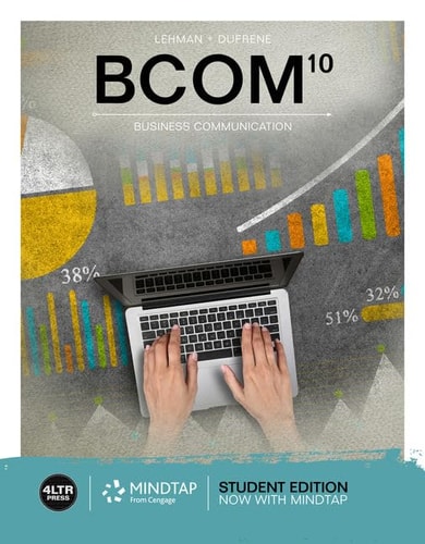 Bundle: BCOM, 10th + MindTap, 1 Term Printed Access Card (10th Edition)