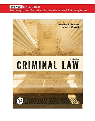 Criminal Law (Justice Series) (3rd Edition)