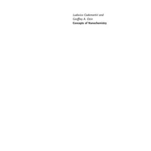 Concepts of Nanochemistry (1st Edition)
