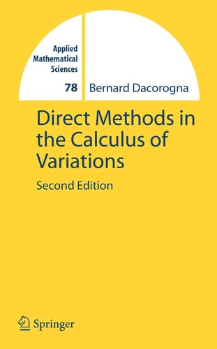 Direct Methods in the Calculus of Variations (2nd Edition)