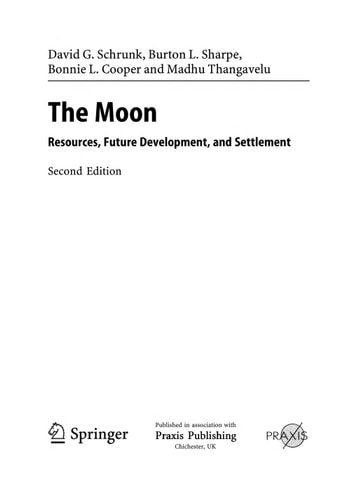 The Moon (Resources, Future Development and Settlement) (2nd Edition)