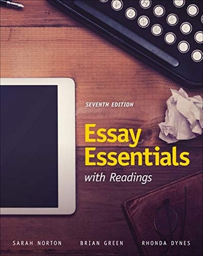 Essay Essentials with Readings (7th Edition)