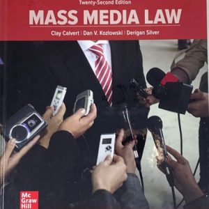 Mass Media Law (22nd Edition)