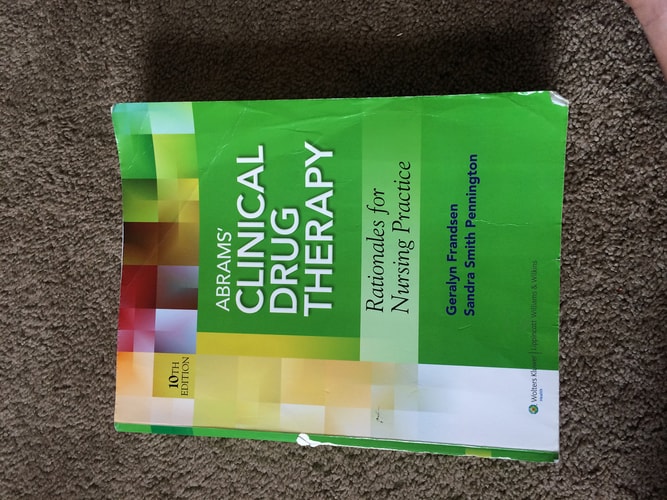 Abrams' Clinical Drug Therapy: Rationales for Nursing Practice (10th Edition)