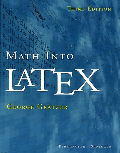 Math into LaTeX (3rd Edition)