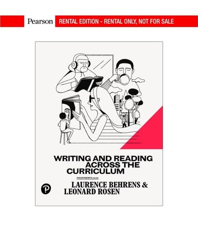 Writing and Reading Across the Curriculum (14th Edition)