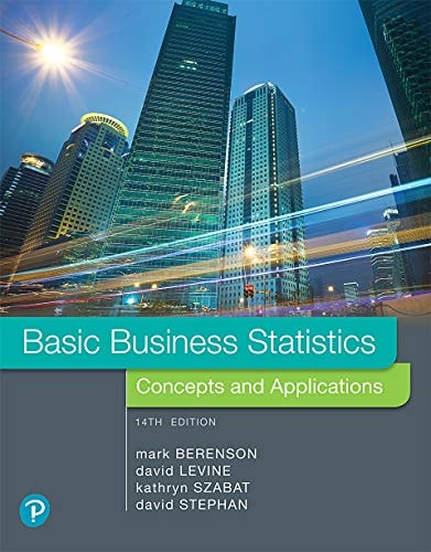 Basic Business Statistics (2-downloads) (What's New in Business Statistics) (14th Edition)