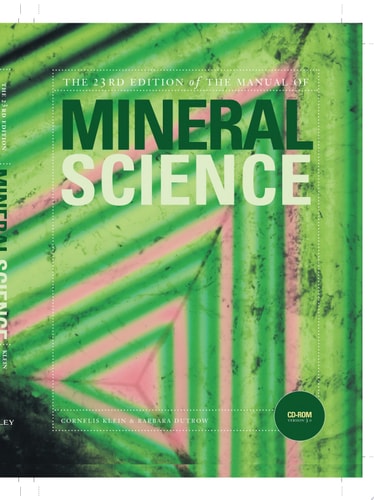 Manual of Mineral Science (23rd Edition)
