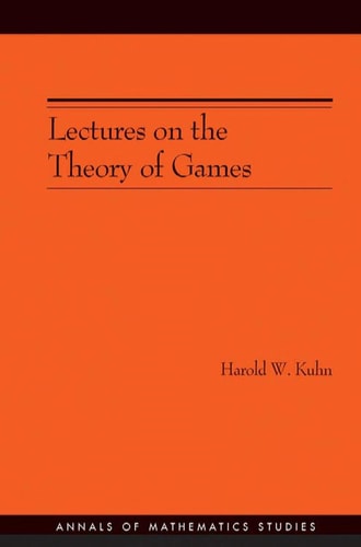 Lectures on the Theory of Games